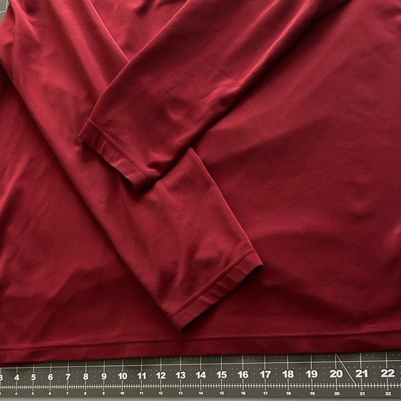 Puma Red Sweatshirt Soft Fleece Quarter-Zip - Picture 4 of 8